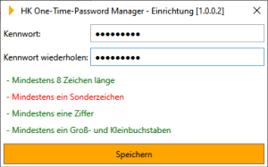 Sichere Speicherung Ihrer OTP-Codes dank verschlüsselter Datenbank, schützt vor unbefugtem Zugriff.
